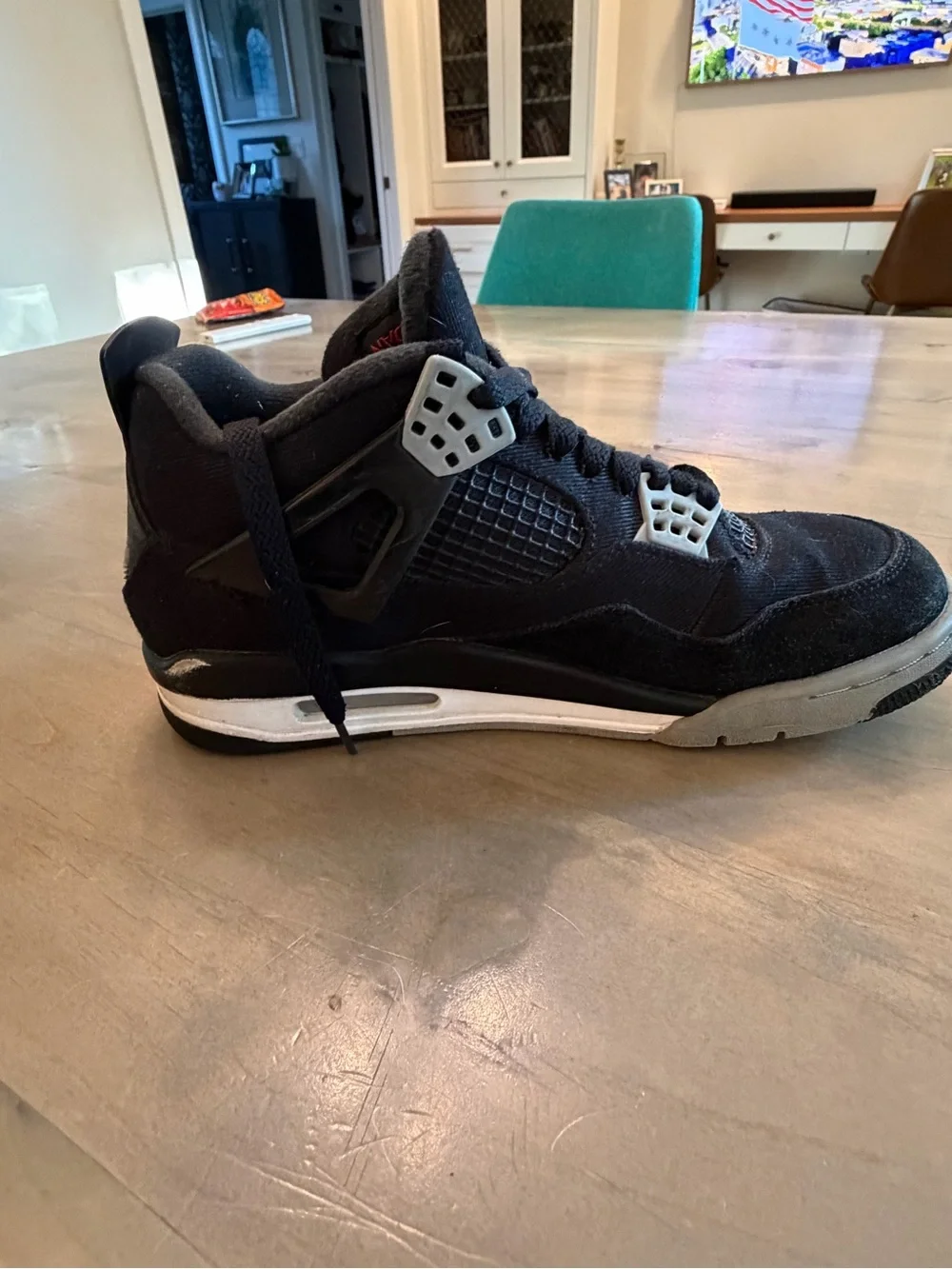 Air Jordan 4 Retro “Black Canvas”